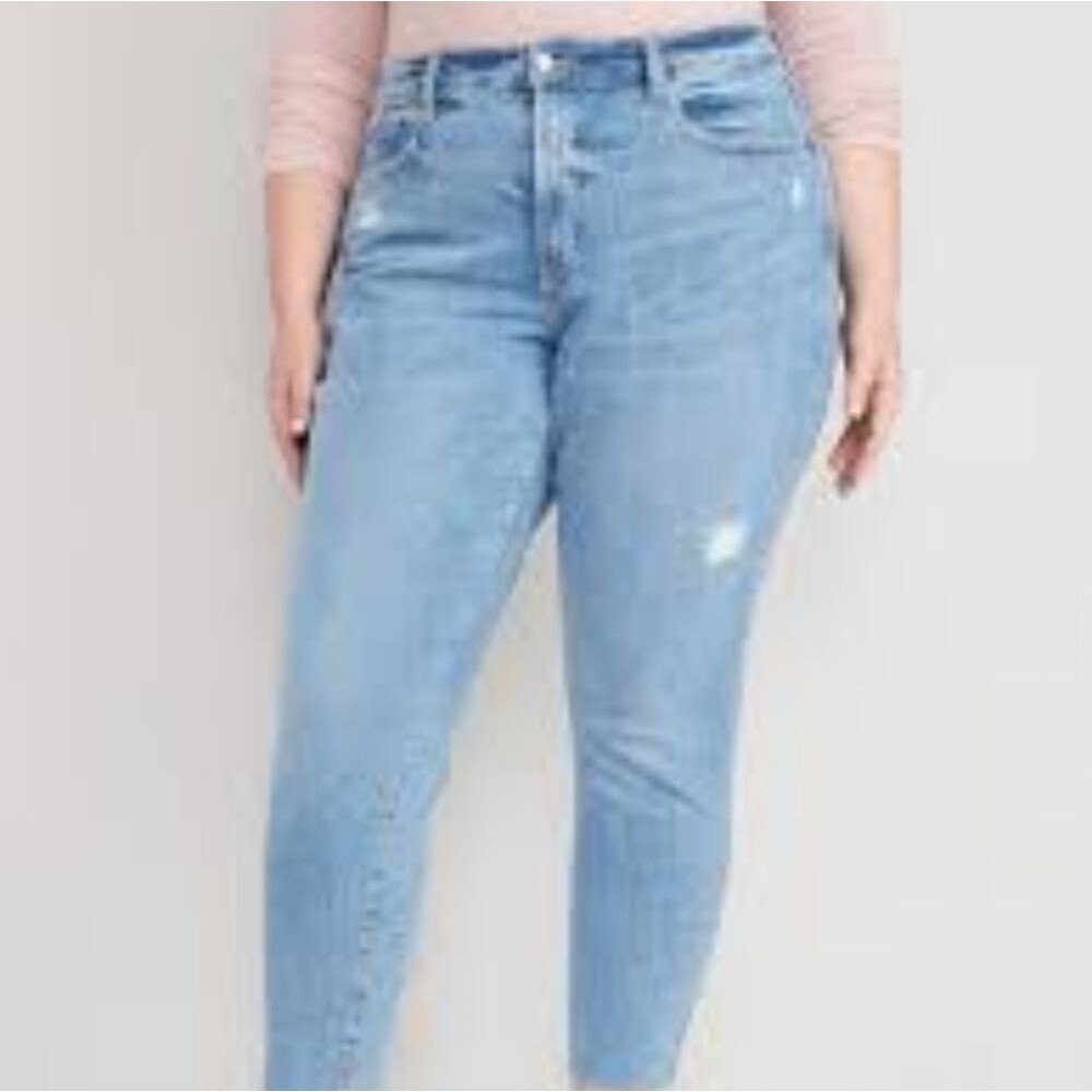 Old Navy Curvy OG High Rise Straight Leg Jeans Plus Size 24W